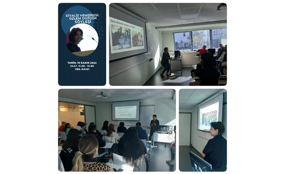 Diyaliz Programı Öğrencileriyle 'Diyalizde Güncel Konular' Söyleşisi